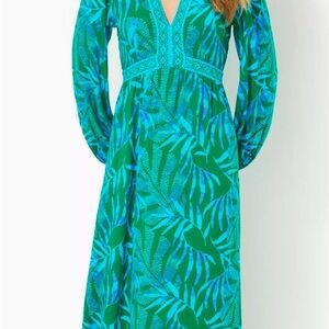 NWT LILLY PULITZER Adalyn Maxi Dress Sz 14 RV $238